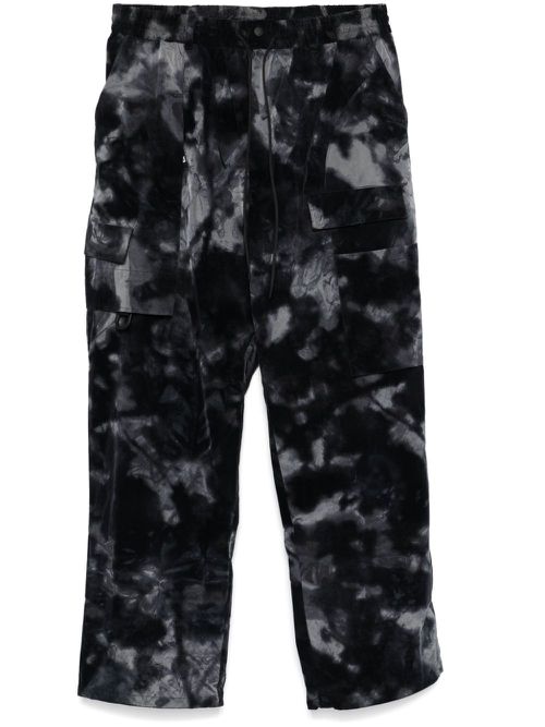 Nyl cargo trousers - Black
