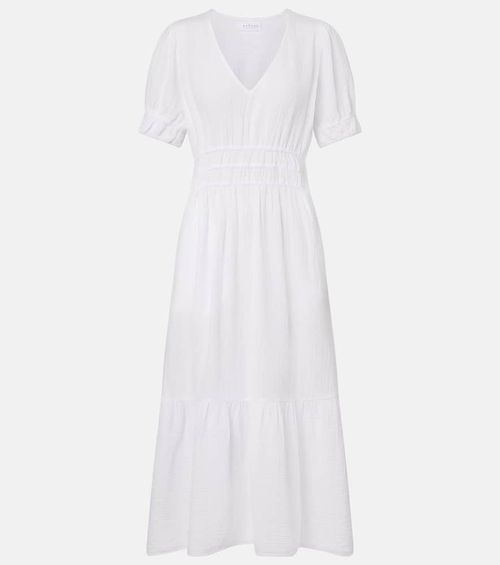 Rivelle cotton gauze midi dress