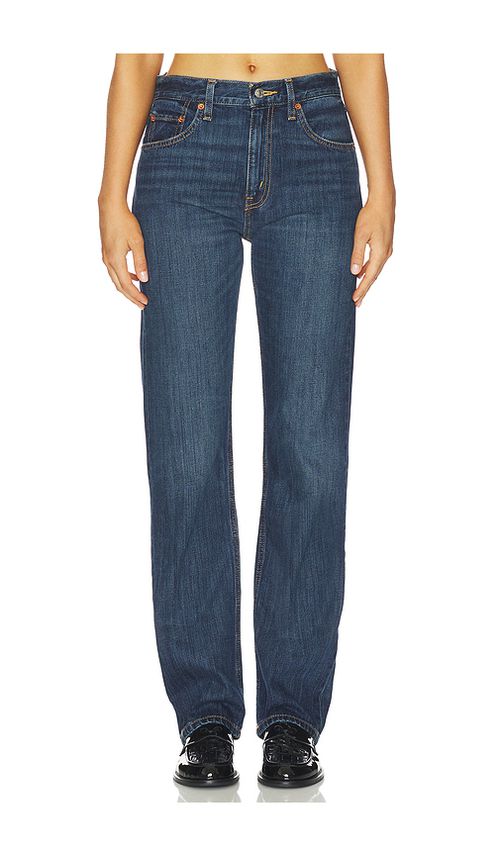 RE/DONE Blondie Straight Jeans in Blue. 32. Also , 24, 25, 26, 27