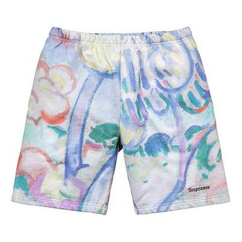 SS18 Landscape Sweatshort Multicolor