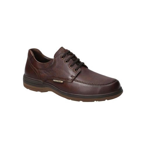 Men's Douk Full-Grain Leather Lace-Up Derby - Chestnut