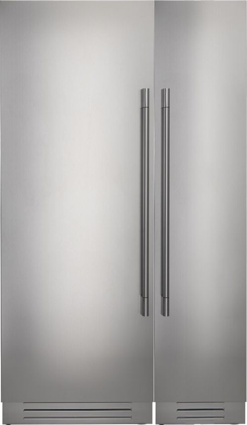 Fulgor Milano 700 Side-by-Side Column Set with 30" Refrigerator and 18" Freezer in Stainless Steel FMREFR