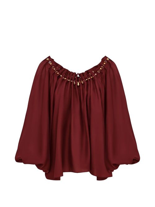 Aster Silk Blouse