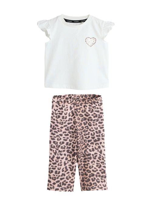 SmALLSAINTS Set cappuccino / nero / bianco