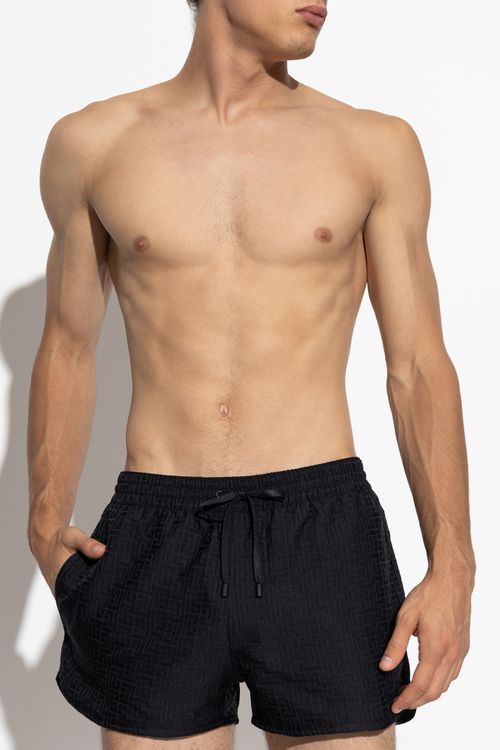 Swim Shorts, Men's, Black