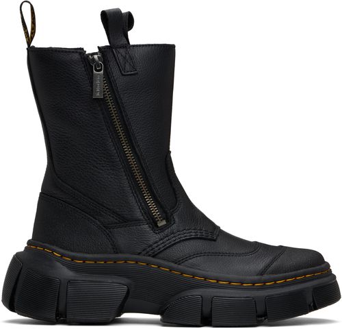 Dr. Martens Black DMXL Rigger Leather Boots