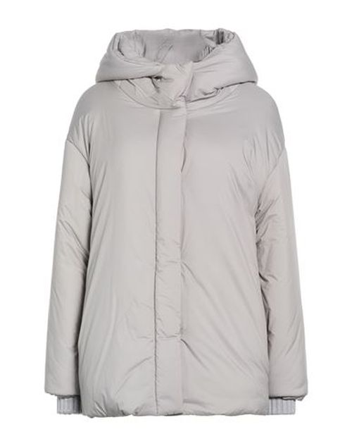Woman Puffer Light grey Size 4 Polyamide