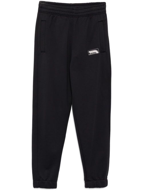 Flash Fox patch sweatpants - Black