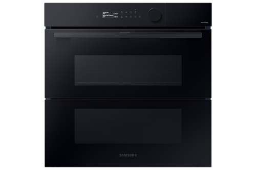 Series 5 Dual Cook Flex Smart Oven with Pyrolytic Cleaning, Air Fry & Steam Assist - Clean Black 60 cm