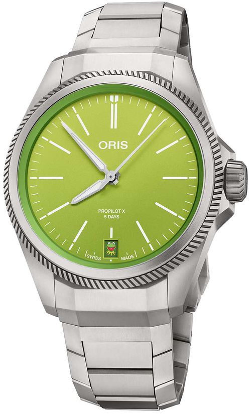 ProPilot X Kermit Edition Green Dial Titanium Watch, 39mm