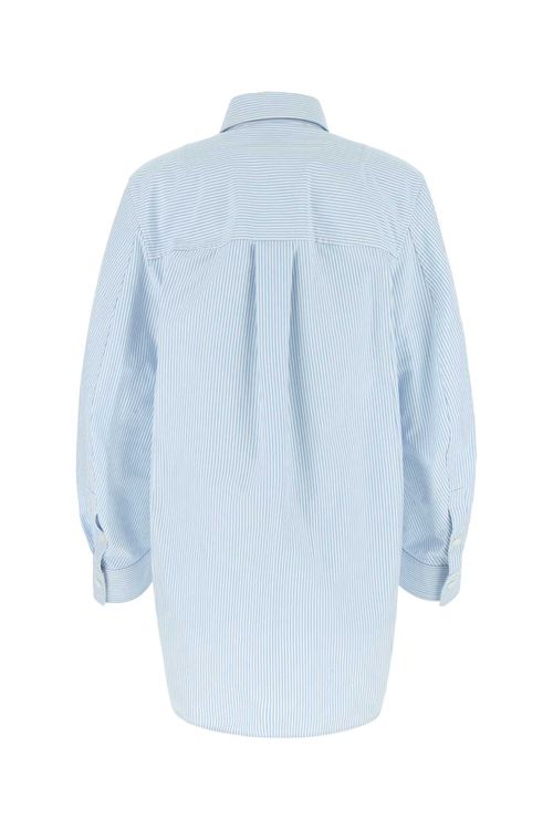 Embroidered Cotton Oversize Shirt