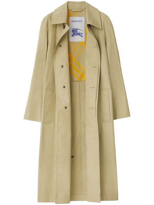 Bradford Car cotton trench coat - Neutrals