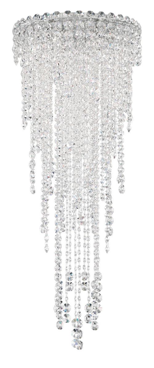 Chantant 4-Light Flush Mount Ceiling Light in Stainless Stee