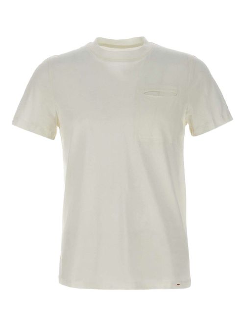 Trigger pocket-detail T-shirt - Neutrals