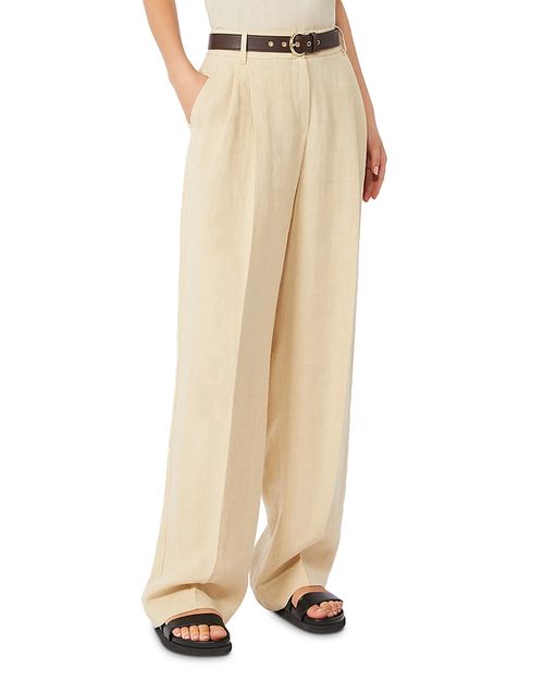 Mstsumero Belted Wide Leg Pants