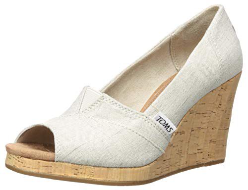 TOMS Women's Classic Espadrille Wedge Sandal