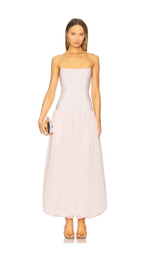 Lovers and Friends Christine Maxi Dress in Blush.  XS. Also in L, M, S