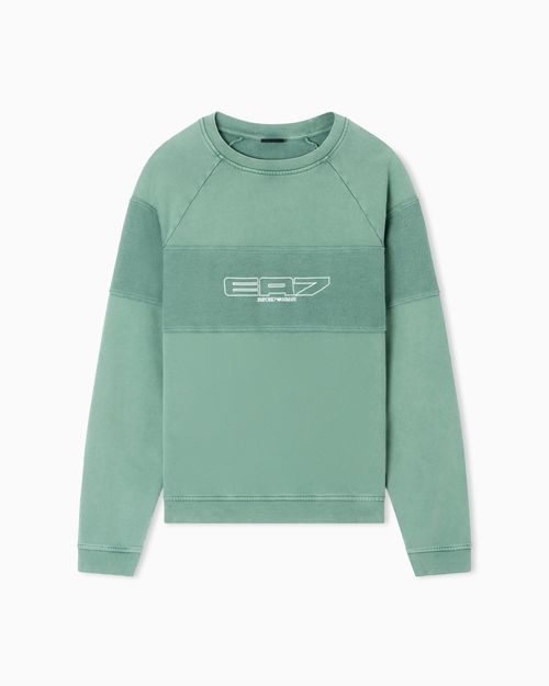 Pure cotton Logo Series sweatshirt