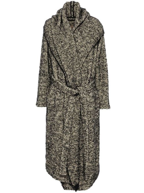 Cardigan coat - Black