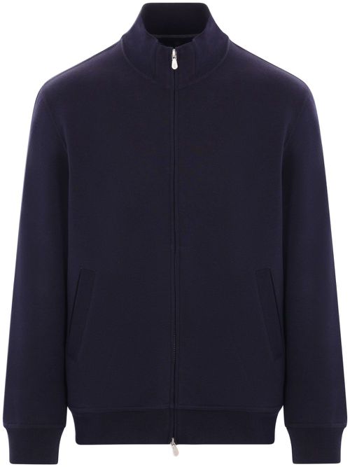 Zipped sweatshirt - Blue