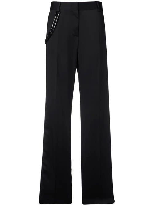 Black Ur-block Straight Leg Pant
