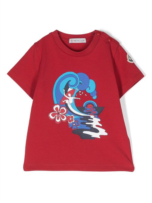 Graphic-print T-shirt - Red