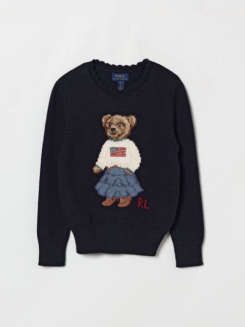 Sweater Kids color Blue