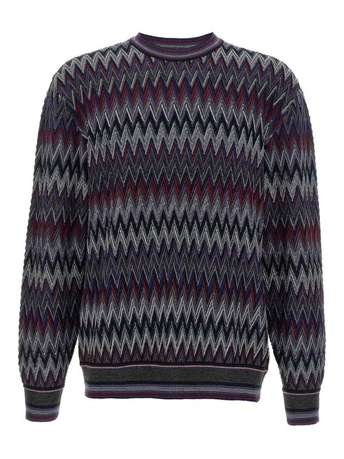 Zigzag Pattern Sweater