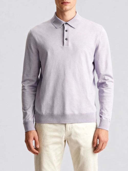 Polo Shirt Men color Blue