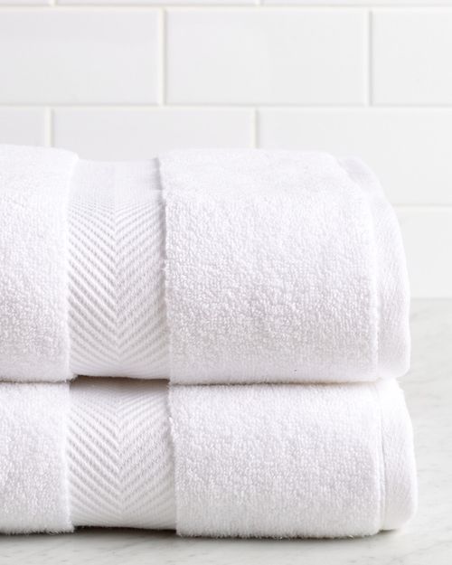 Superior Highly Absorbent Zero Twist 2pc Bath Cotton Sheet Set