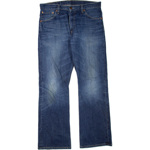LEVI'S 507 04 Jeans Womens Blue Regular Bootcut Stone Wash W