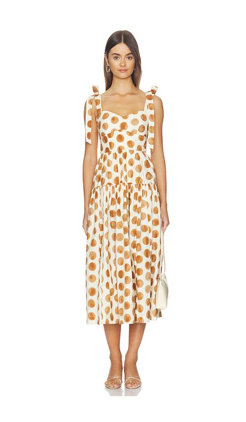 Cara Cara Faiza Dress in Celeste Spot Ginger. 00 also , 10, 12, 2, 4