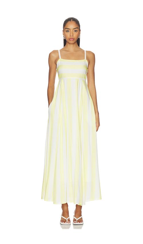 BEACH RIOT x REVOLVE Rianne Maxi Dress in Yellow. L. Also in M, S