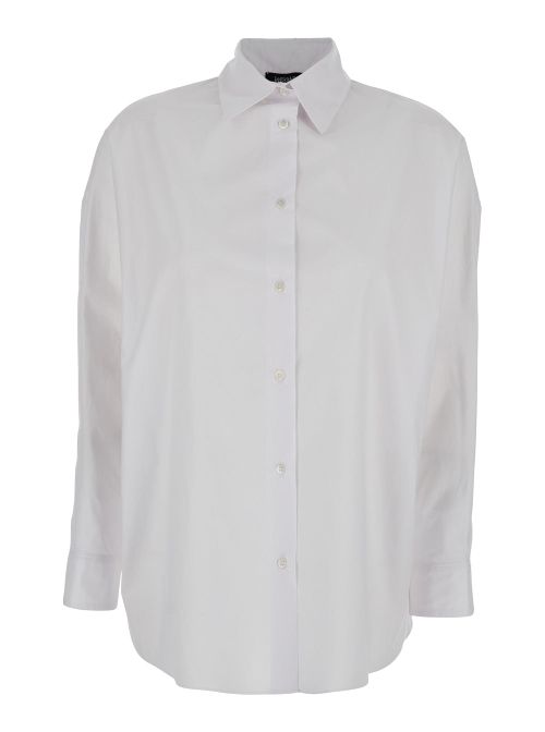 Cotton Poplin Shirt — White