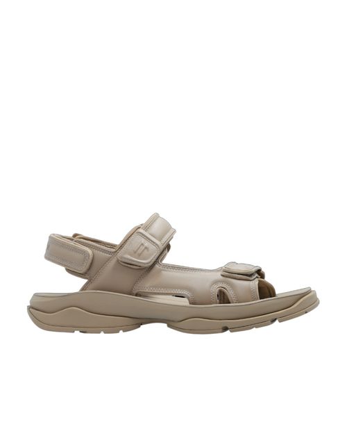 Tourist chunky faux-leather sandals