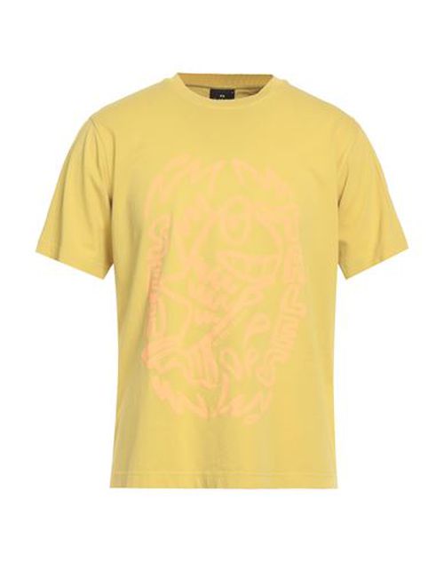 Man T-shirt Acid green