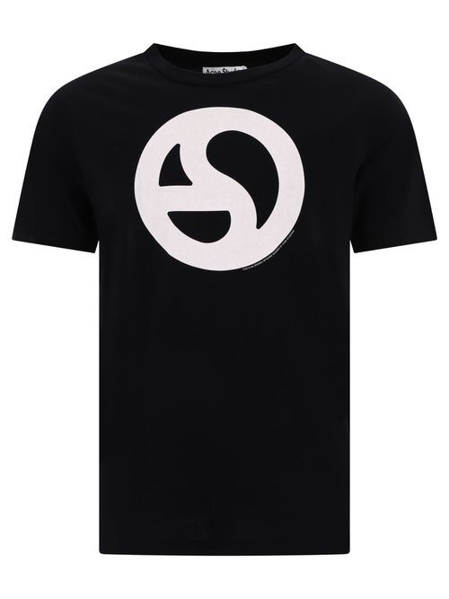 -Logo T-Shirt T-Shirts Nero-Uomo