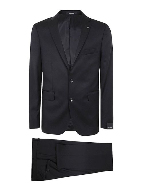 Classic Suit With Constructed Shoulder