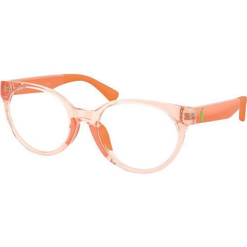 Polo Ralph Lauren Bambino Polo Ralph Lauren PP8554U 6366 Montature da vista bambino Iniettato Rosa Trasparente Pantos Normale