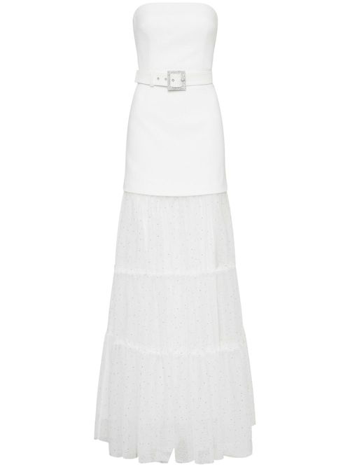 Mirabella strapless maxi dress - White