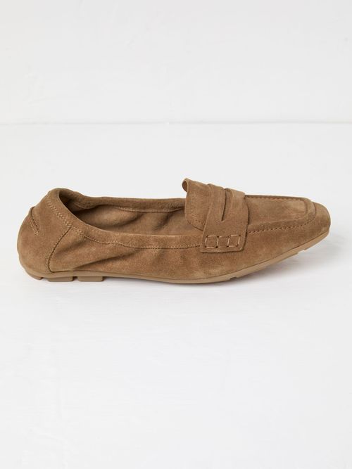 FatFace Tan Brown Flexible Loafer