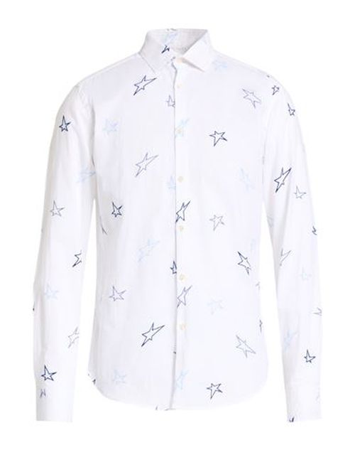 Man Shirt White Size 15 Cotton