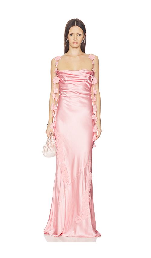 NBD Inaya Gown in Blush. XXS. Also in L, M