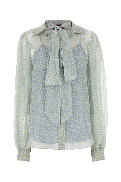 Printed Chiffon Shirt