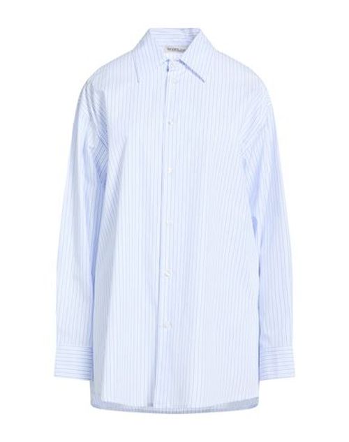 Woman Shirt Azure Size M/L Cotton