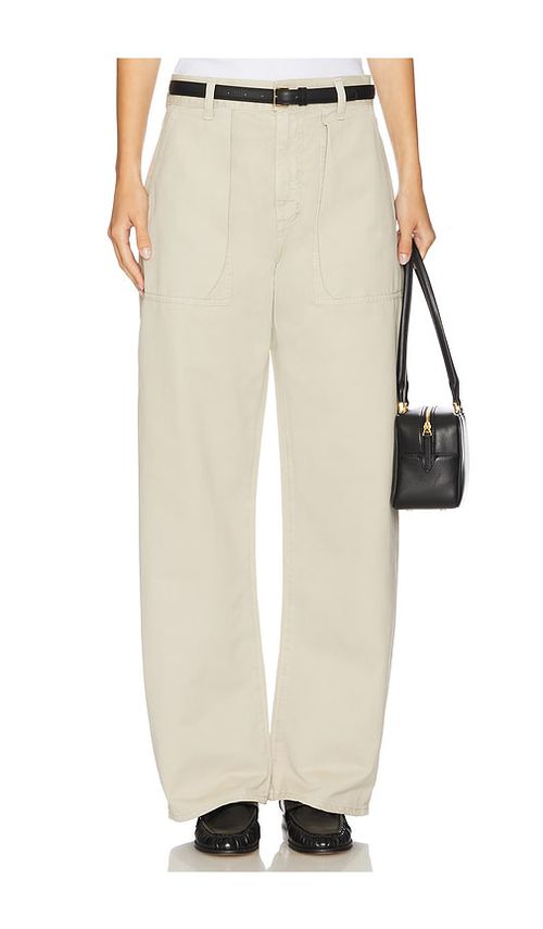 AGOLDE Sefton Pant in Comb - Taupe. 26 also , 28