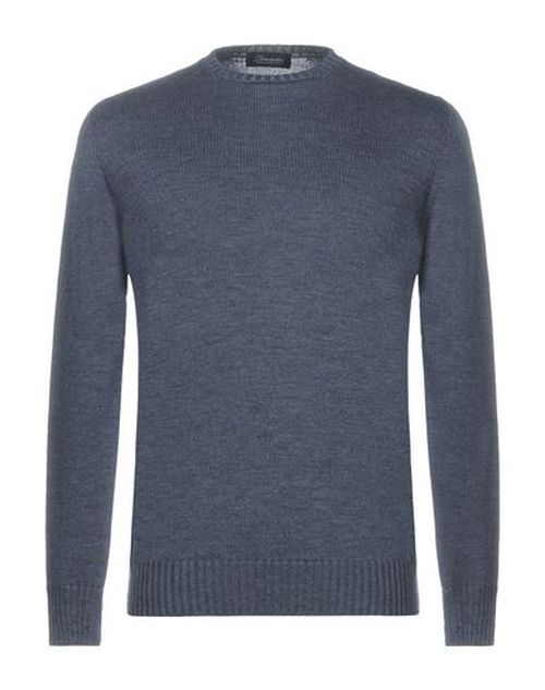 Man Sweater Slate blue Size 42 Merino Wool
