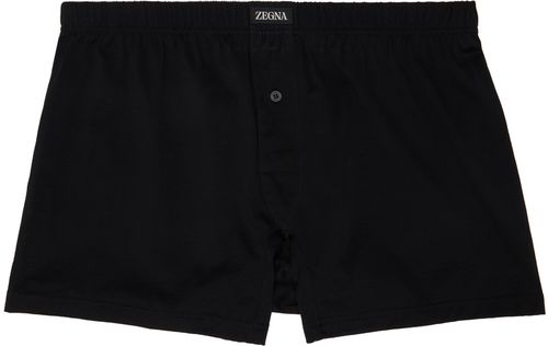ZEGNA Black Patch Boxers