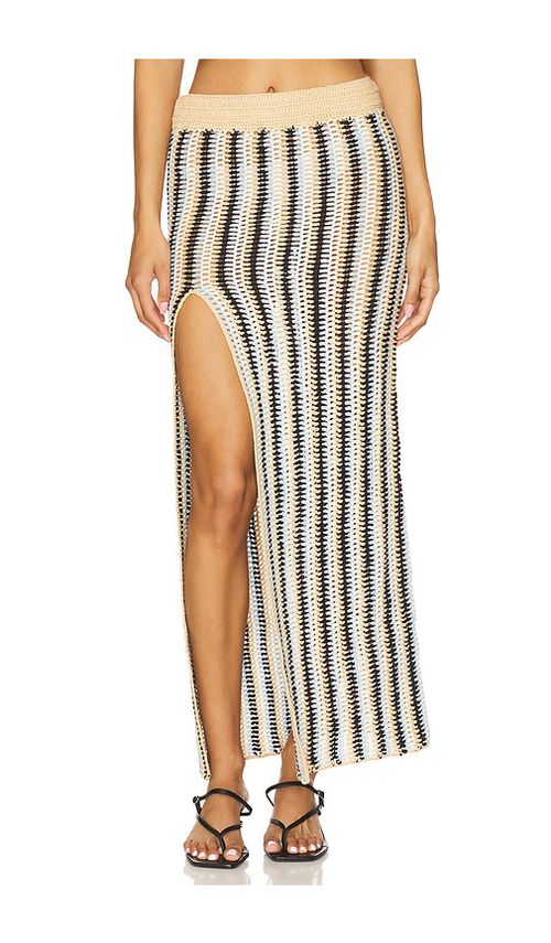 OSIS STUDIO Kristine Skirt in Tan.  XS. Also in L, M