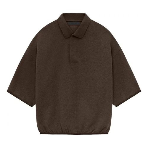 3/4 Sleeve Polo Shirt 'Heather Wood'